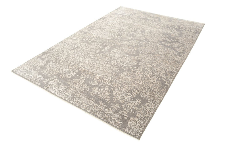 Designer tæppe - 241 x 172 cm - lysegrå