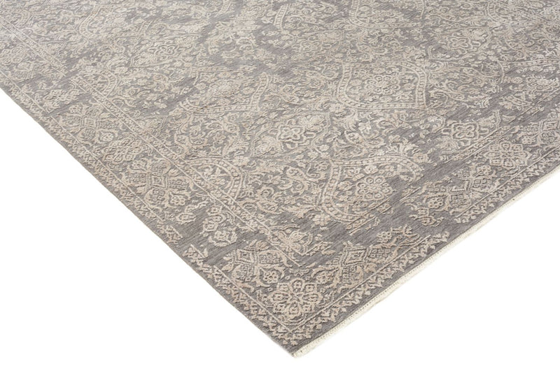 Designer tæppe - 241 x 172 cm - lysegrå