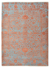 Designer tæppe - 208 x 156 cm - orange