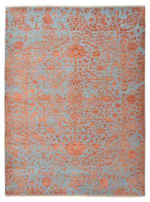 Designer tæppe - 208 x 156 cm - orange