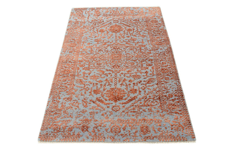 Designer tæppe - 151 x 97 cm - orange