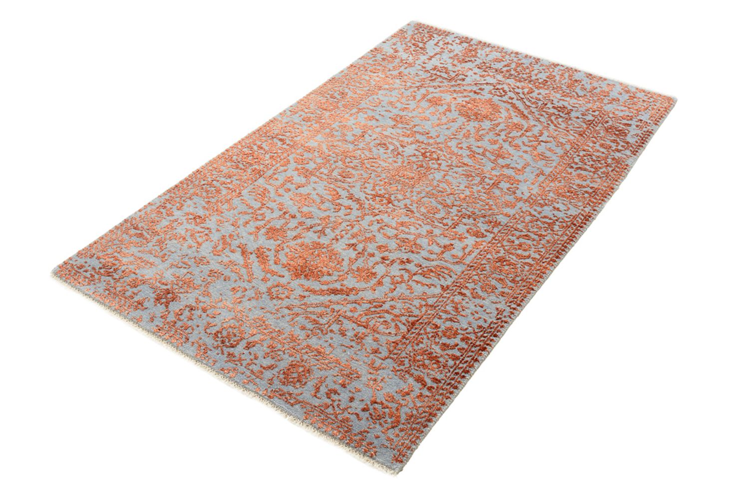 Designer tæppe - 151 x 97 cm - orange