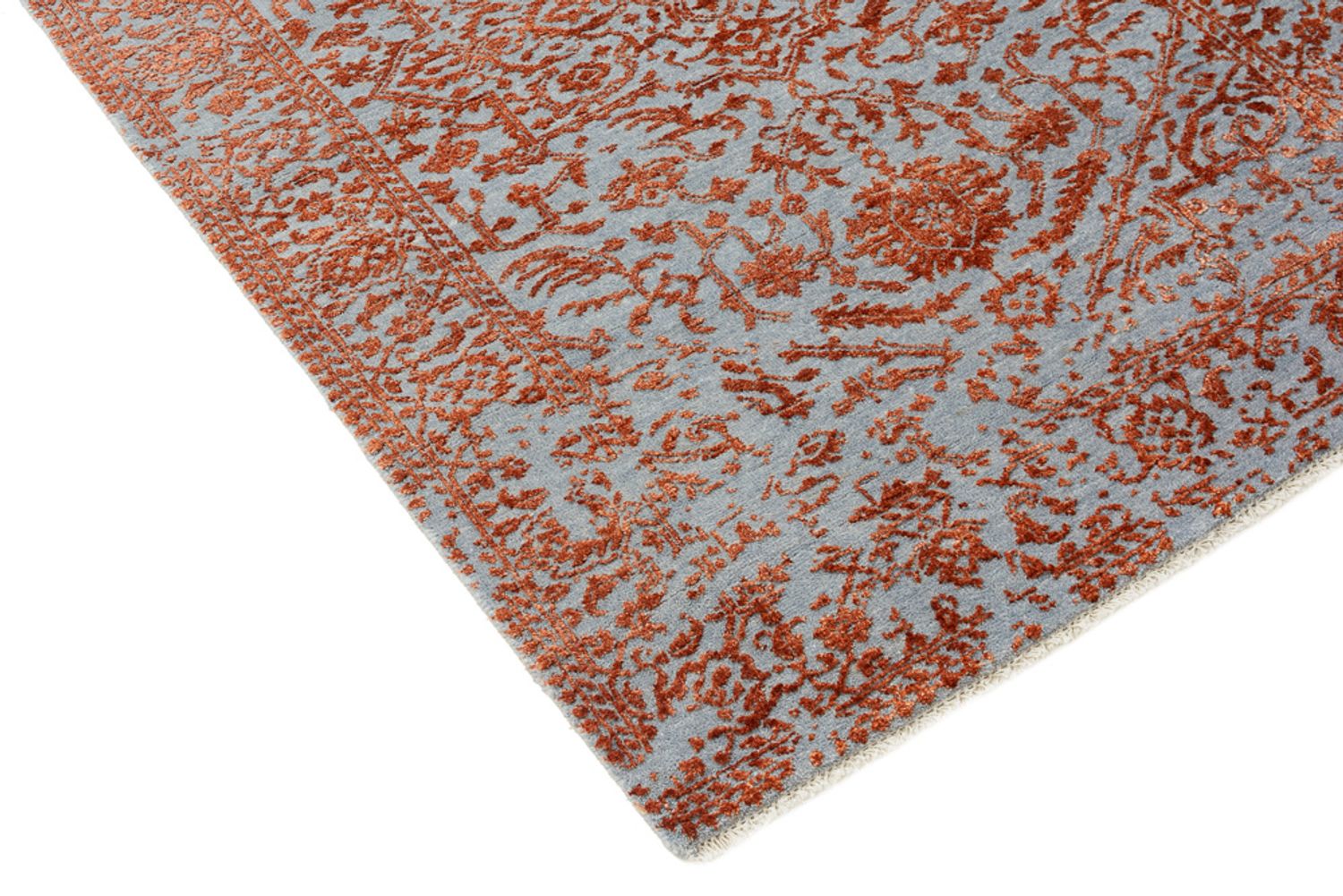 Designer tæppe - 151 x 97 cm - orange