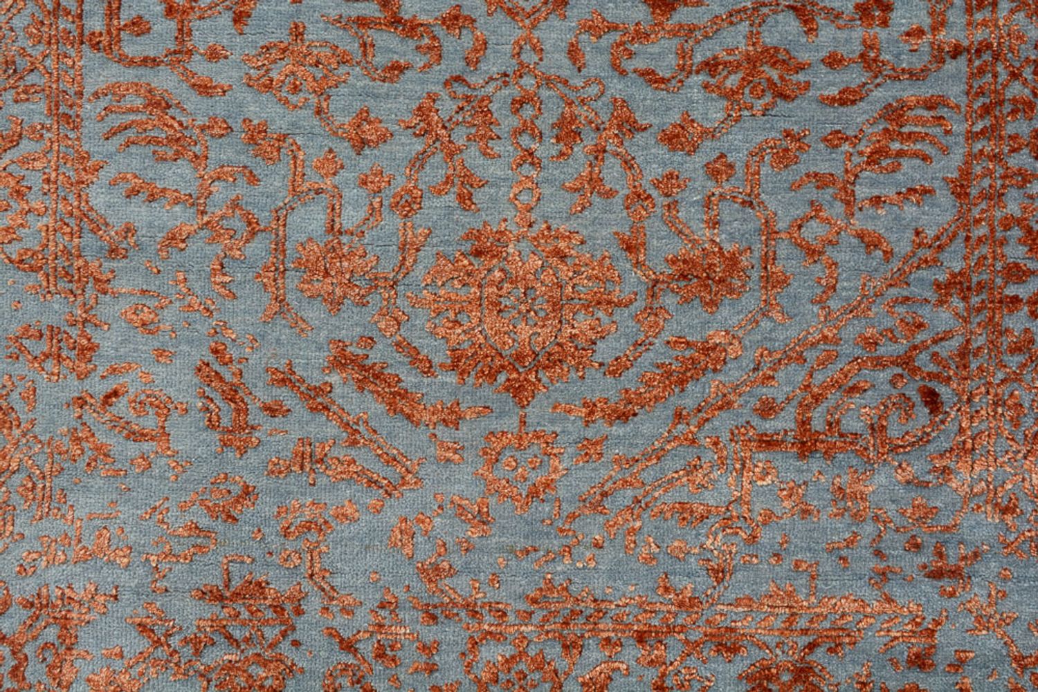 Designer tæppe - 151 x 97 cm - orange