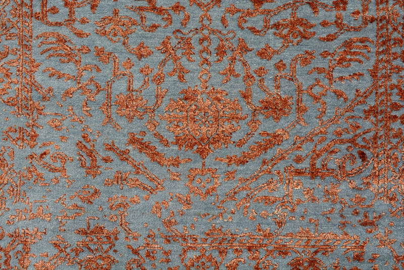 Designer tæppe - 151 x 97 cm - orange