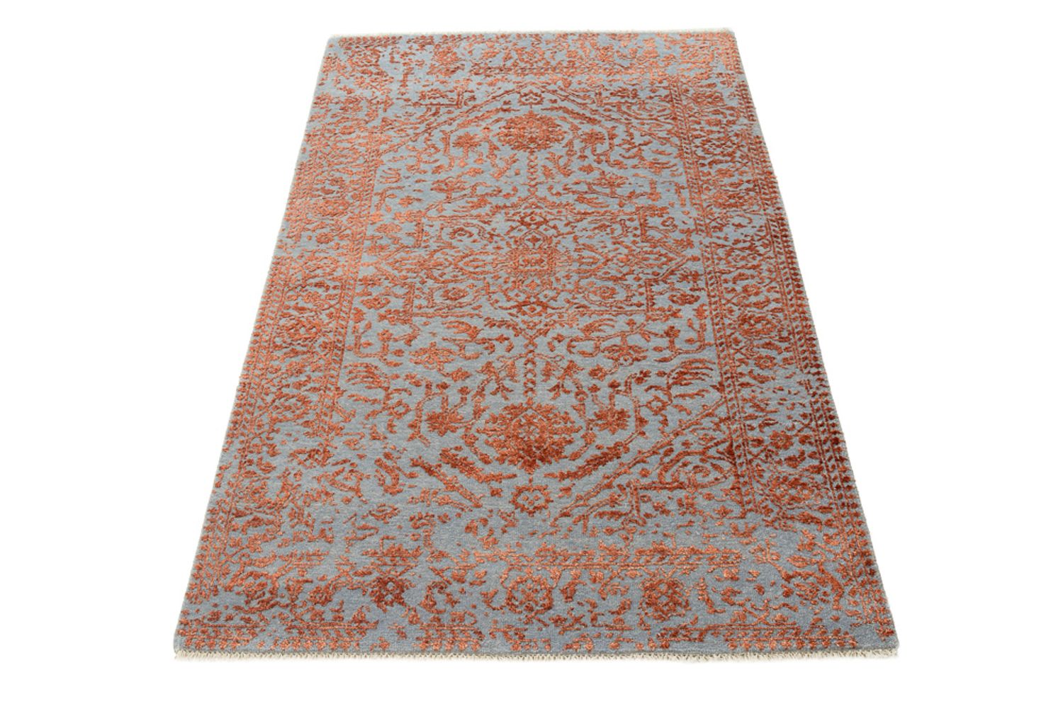Designer tæppe - 151 x 94 cm - orange