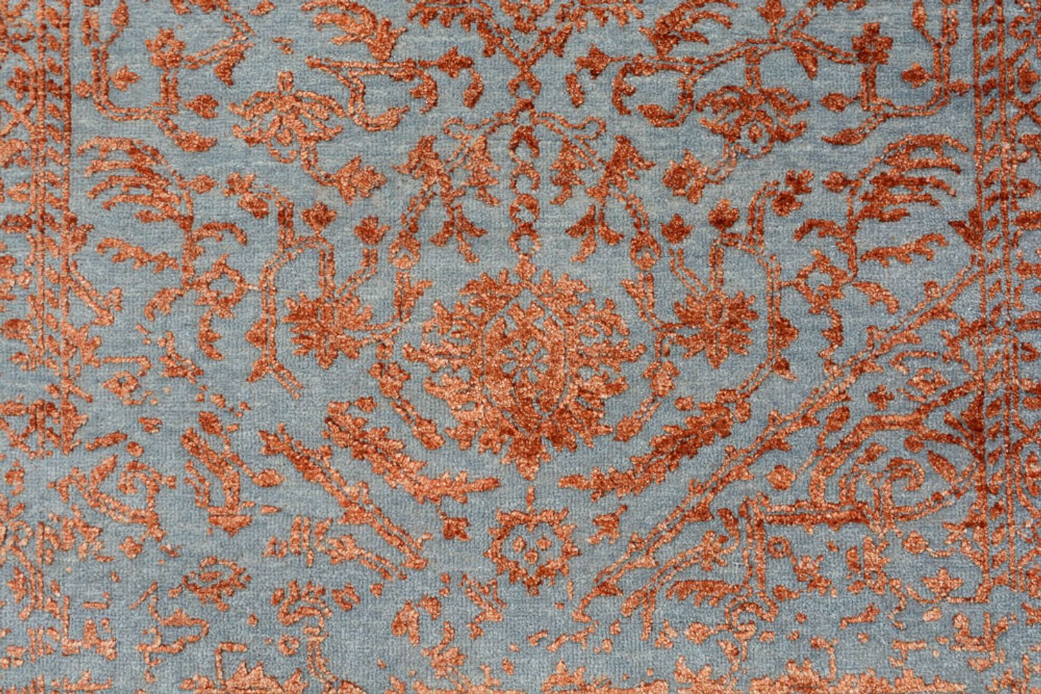 Designer tæppe - 151 x 94 cm - orange