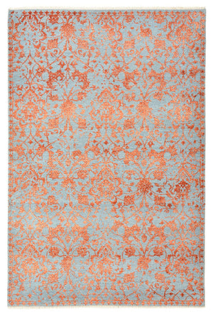 Designer tæppe - 186 x 125 cm - orange