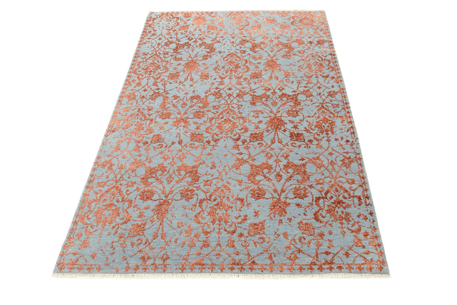 Designer tæppe - 186 x 125 cm - orange