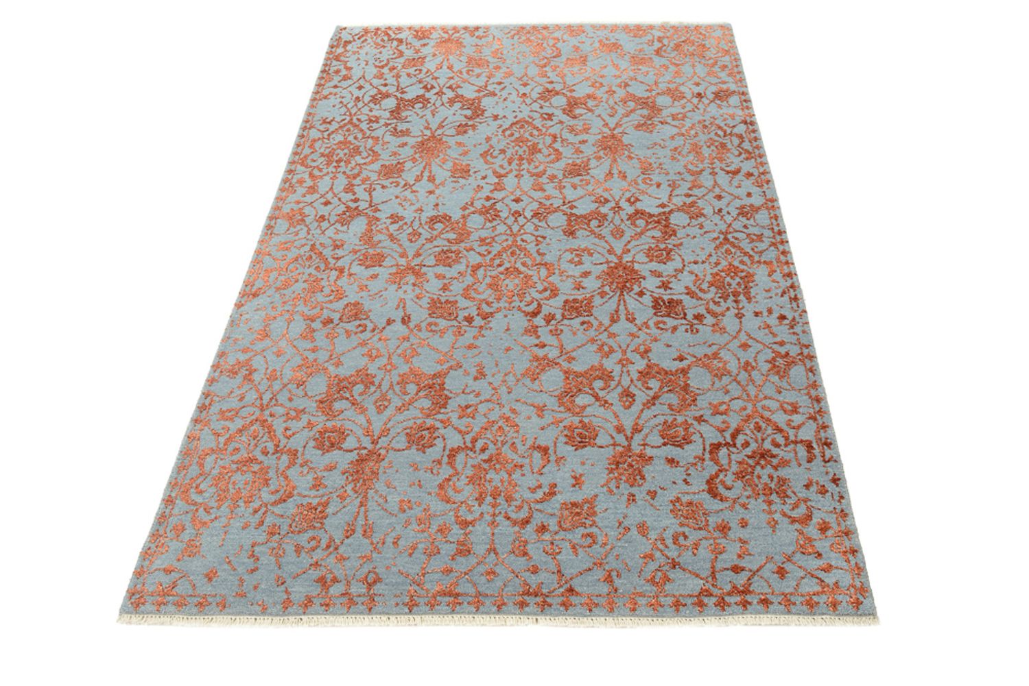 Designer tæppe - 184 x 126 cm - orange