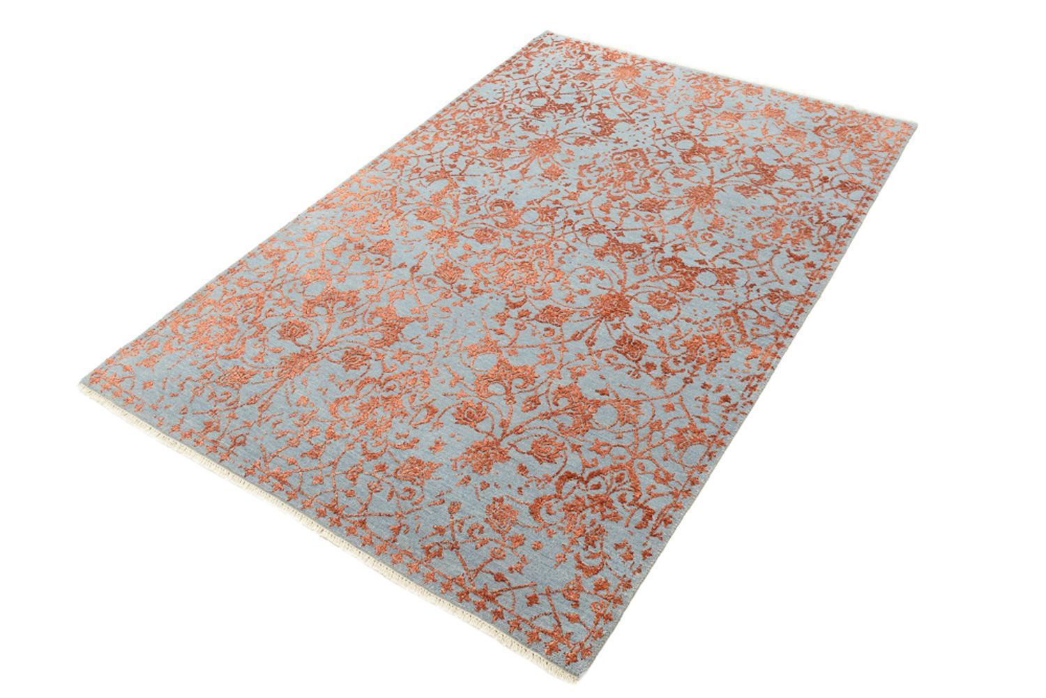 Designer tæppe - 184 x 126 cm - orange