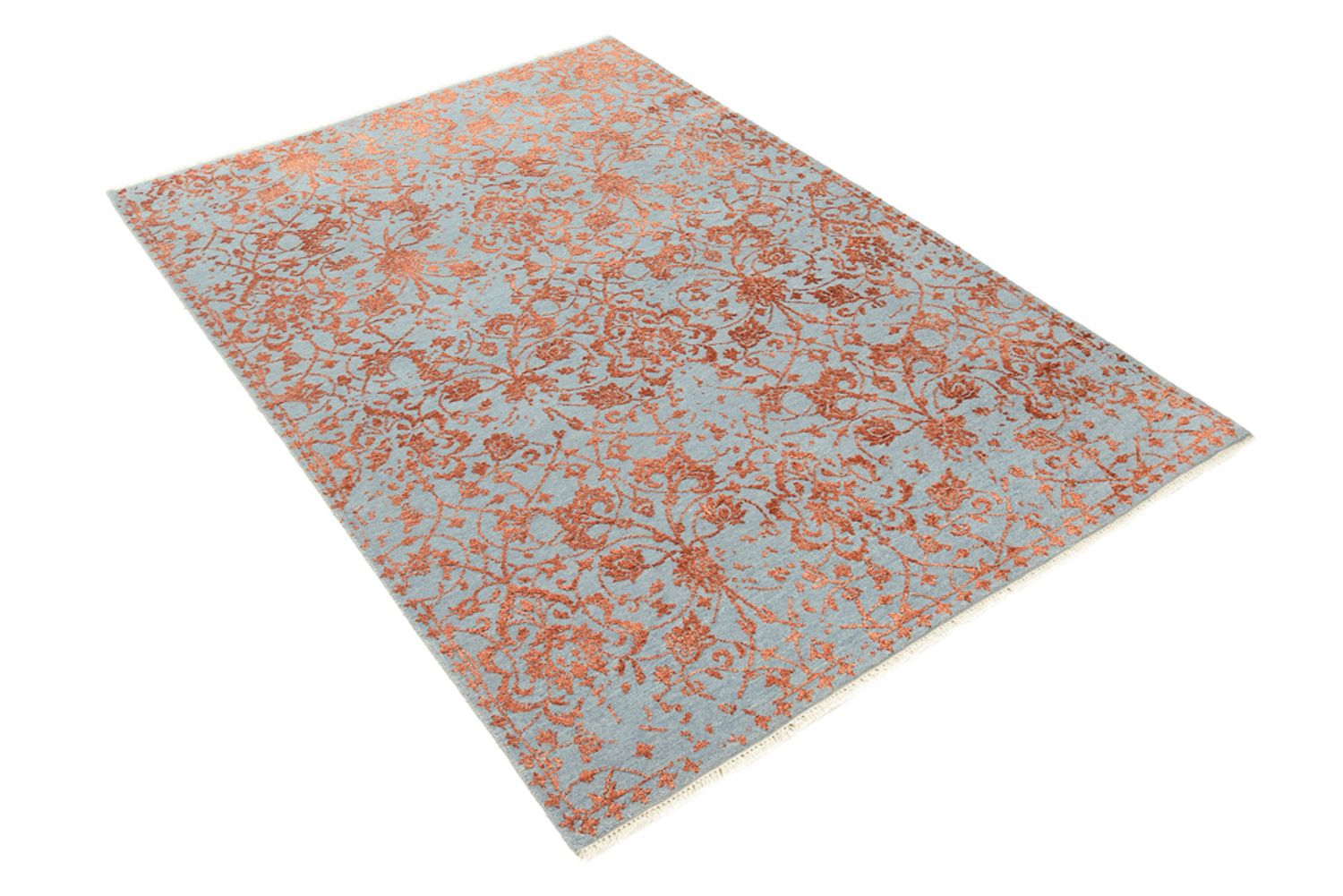 Designer tæppe - 184 x 126 cm - orange