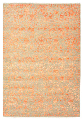 Designer tæppe - 186 x 128 cm - orange