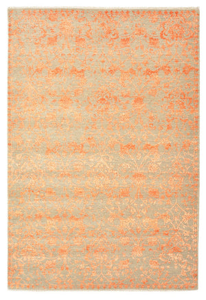 Designer tæppe - 186 x 128 cm - orange