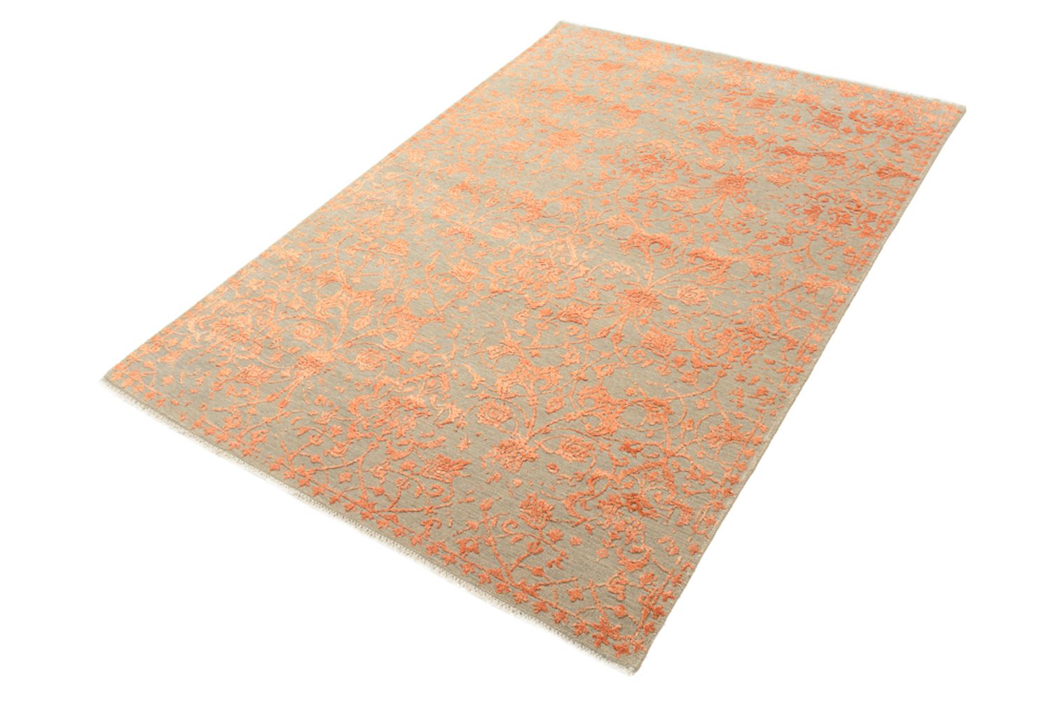 Designer tæppe - 186 x 128 cm - orange