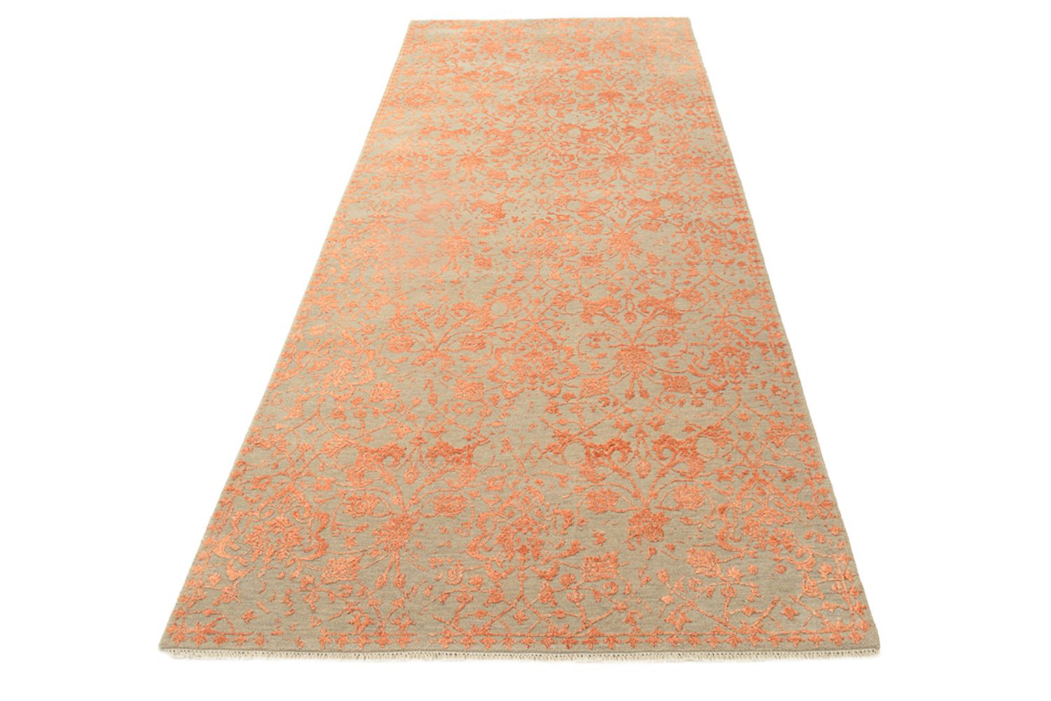 Løber Designer tæppe - 300 x 123 cm - orange