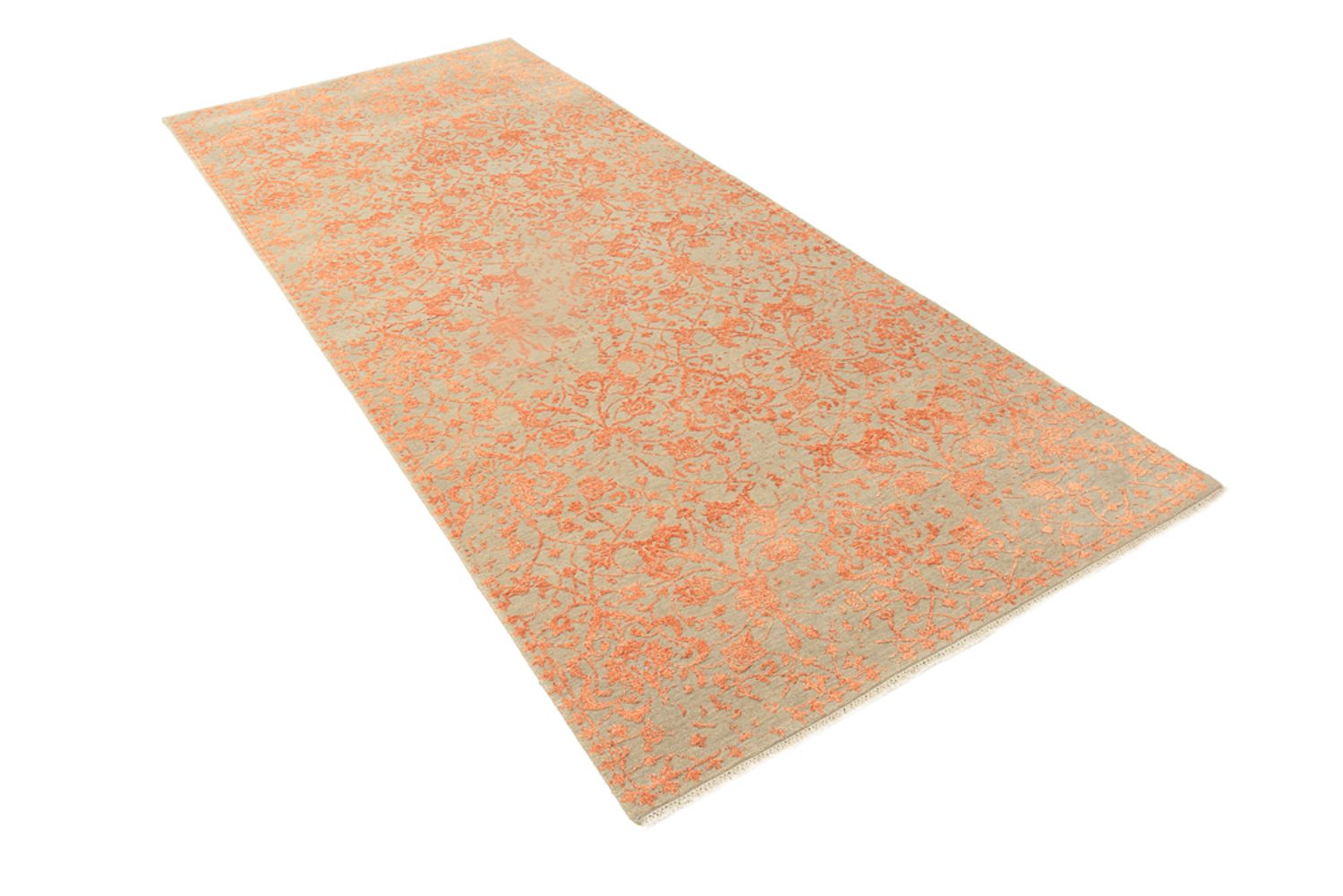Løber Designer tæppe - 300 x 123 cm - orange