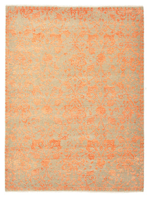 Designer tæppe - 207 x 158 cm - orange