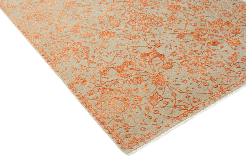 Designer tæppe - 207 x 158 cm - orange