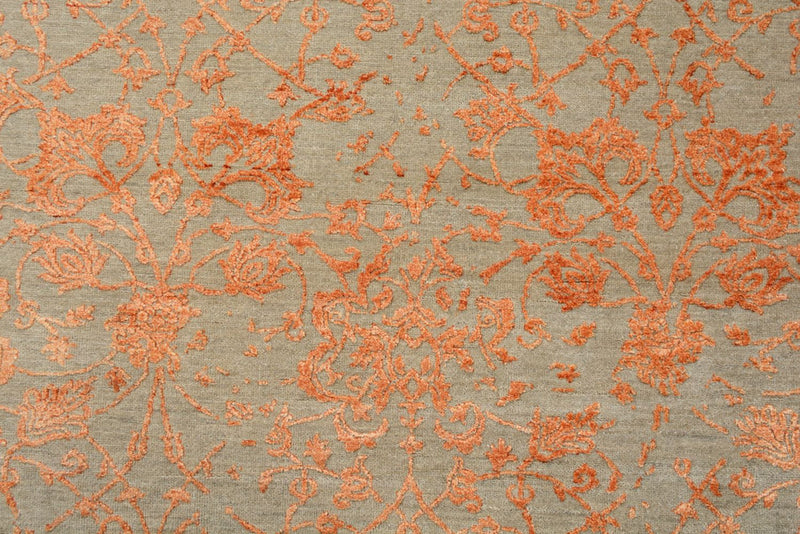 Designer tæppe - 207 x 158 cm - orange