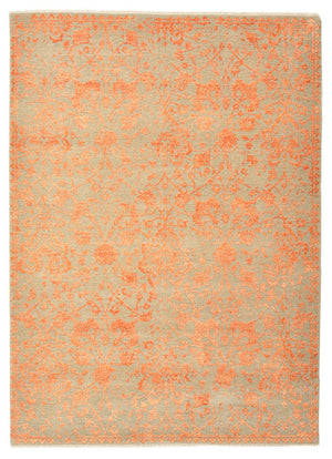 Designer tæppe - 212 x 156 cm - orange