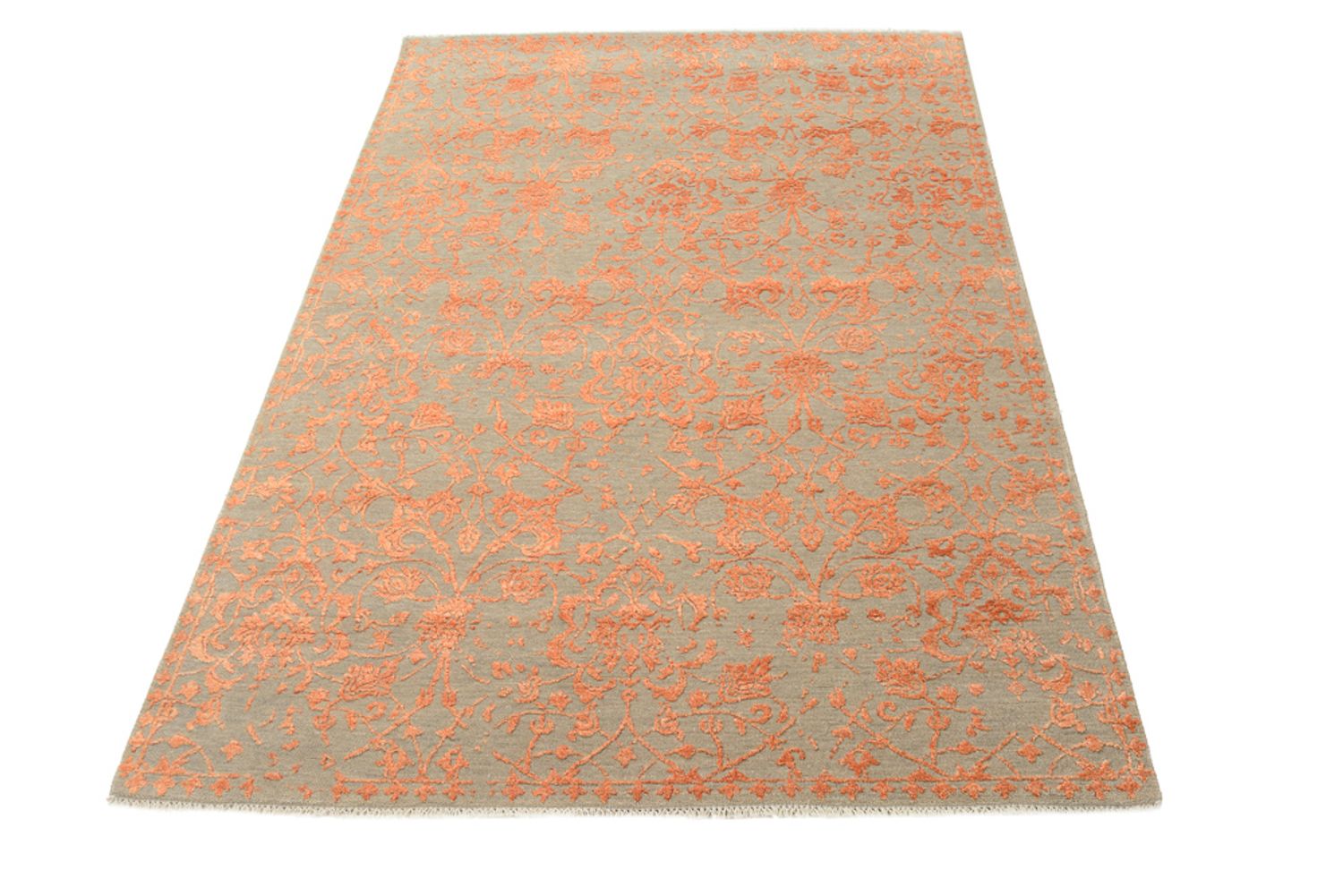Designer tæppe - 212 x 156 cm - orange