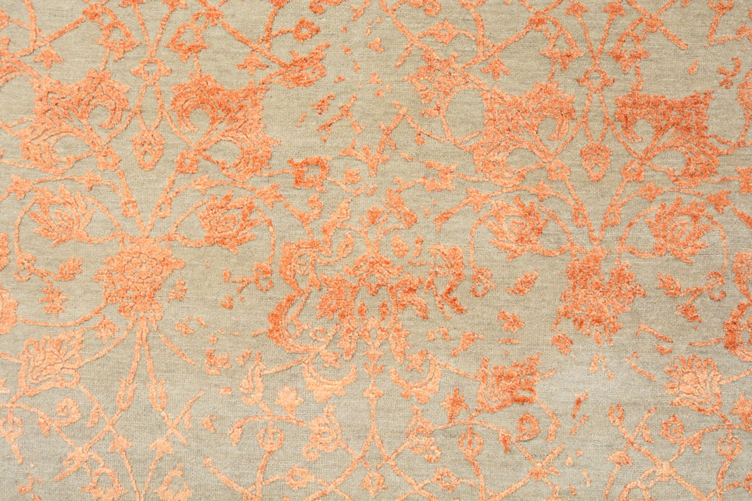 Designer tæppe - 212 x 156 cm - orange
