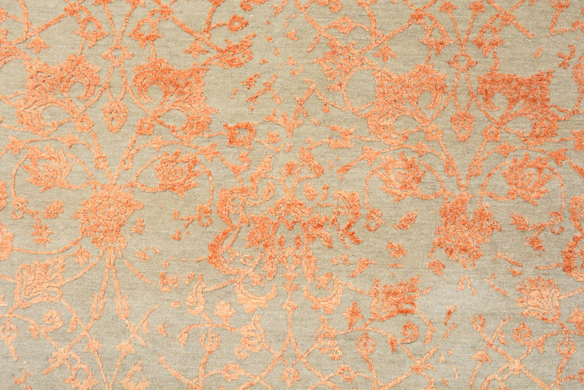 Designer tæppe - 212 x 156 cm - orange