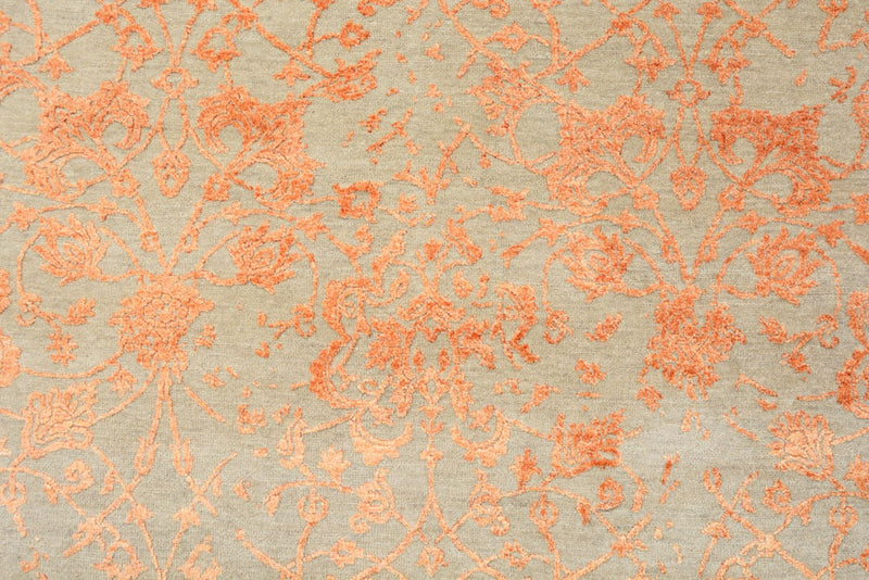 Designer tæppe - 212 x 156 cm - orange
