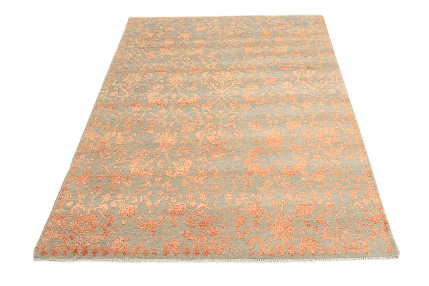 Designer tæppe - 212 x 156 cm - orange