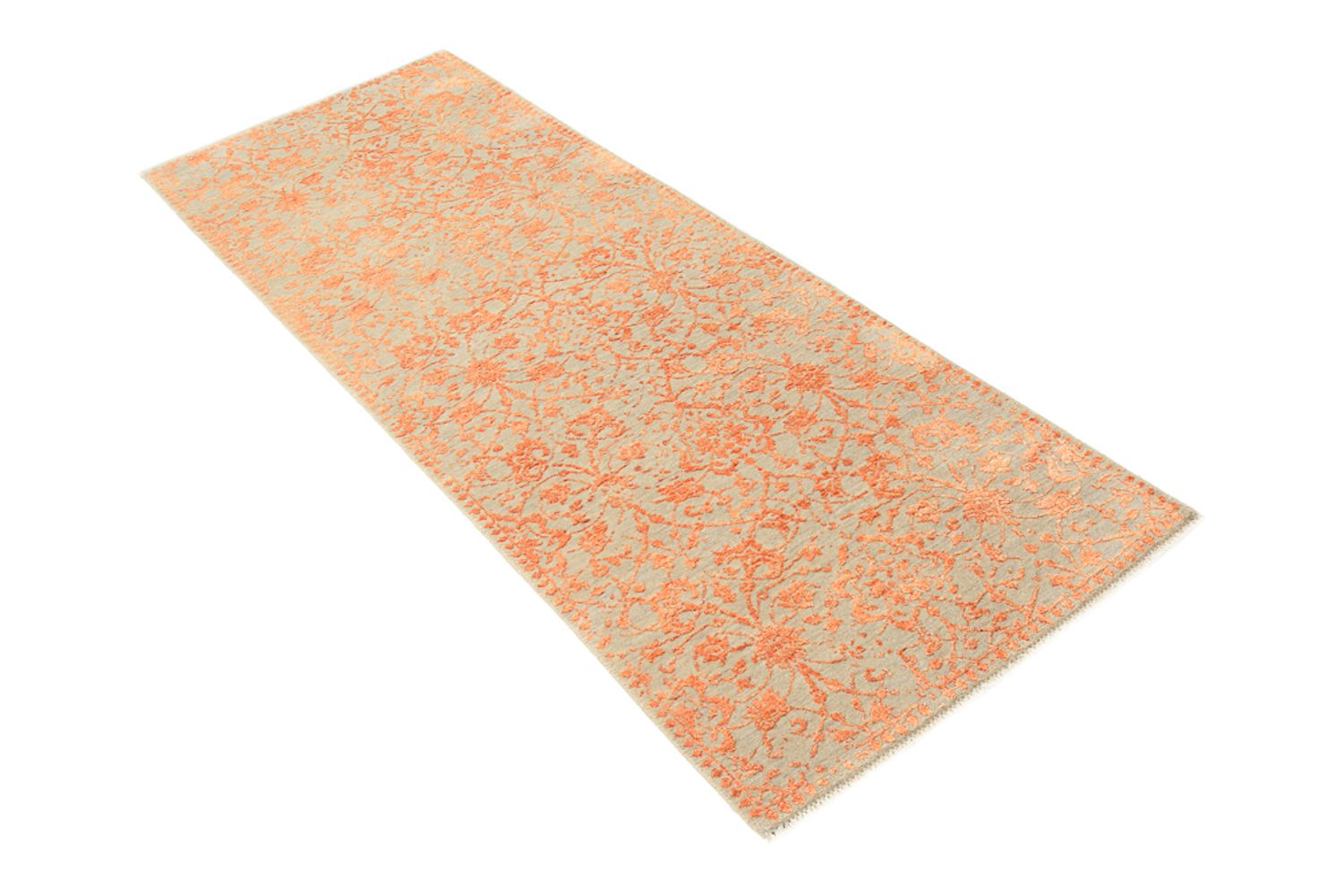 Løber Designer tæppe - 201 x 73 cm - orange