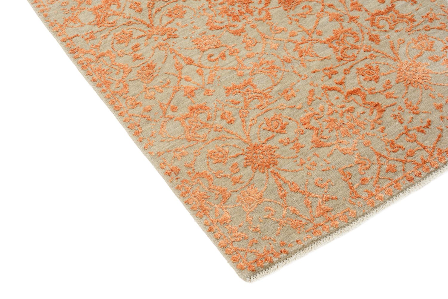 Løber Designer tæppe - 201 x 73 cm - orange