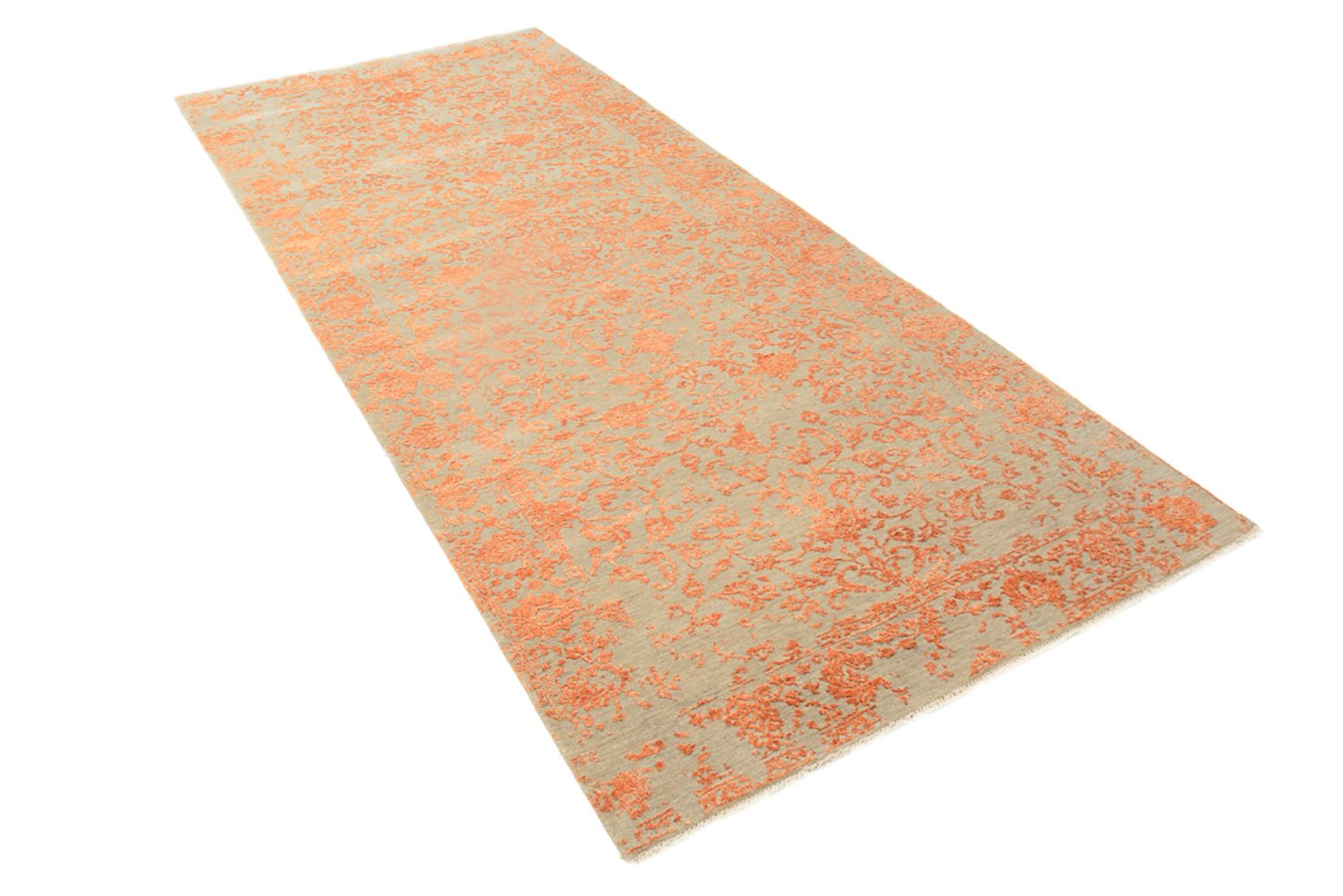 Løber Designer tæppe - 297 x 126 cm - orange
