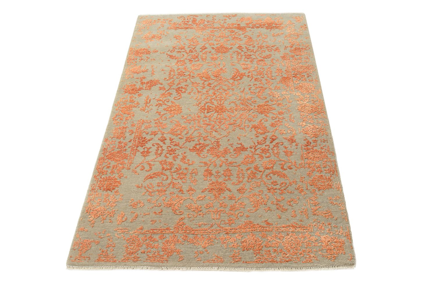 Designer tæppe - 153 x 94 cm - orange