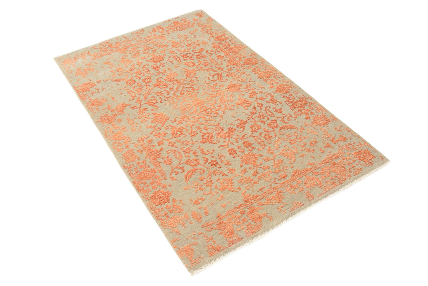 Designer tæppe - 152 x 94 cm - orange