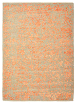 Designer tæppe - 211 x 157 cm - orange