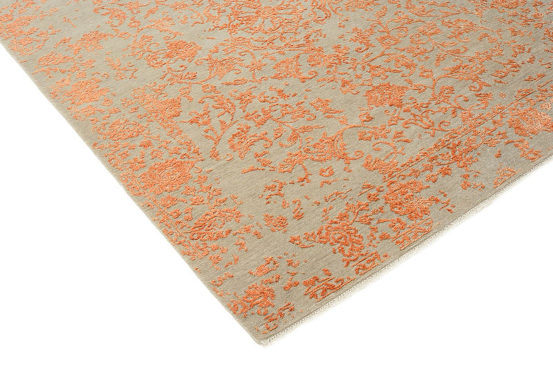 Designer tæppe - 211 x 157 cm - orange