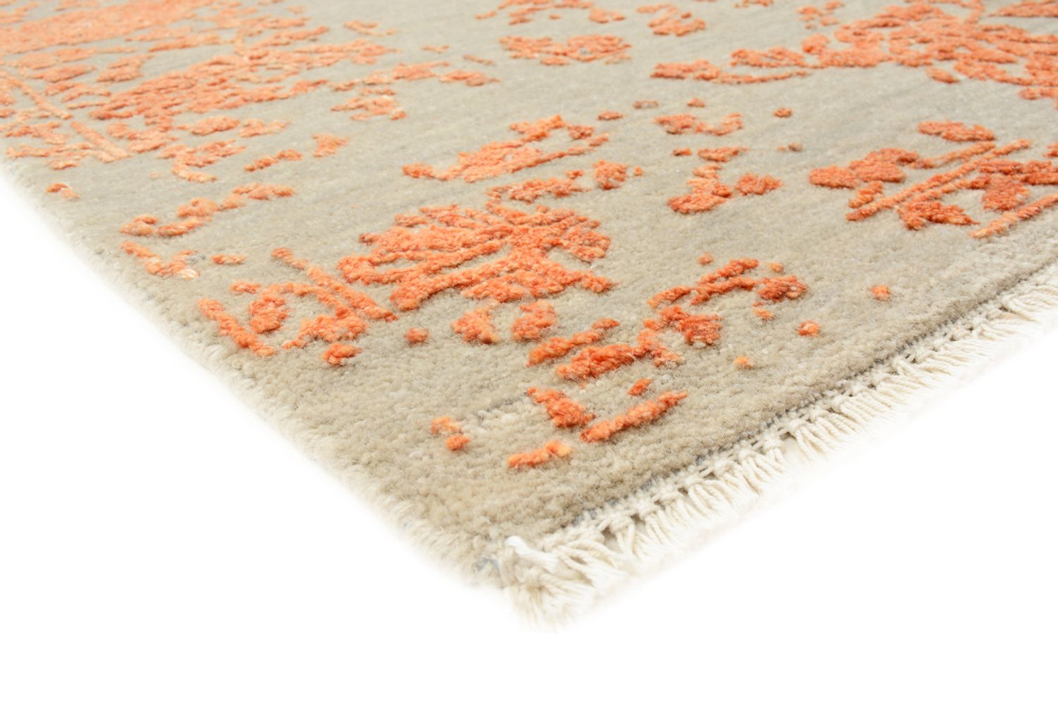 Designer tæppe - 211 x 157 cm - orange