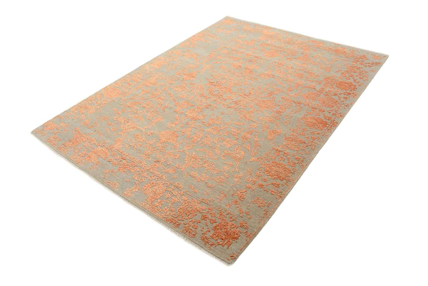 Designer tæppe - 210 x 157 cm - orange