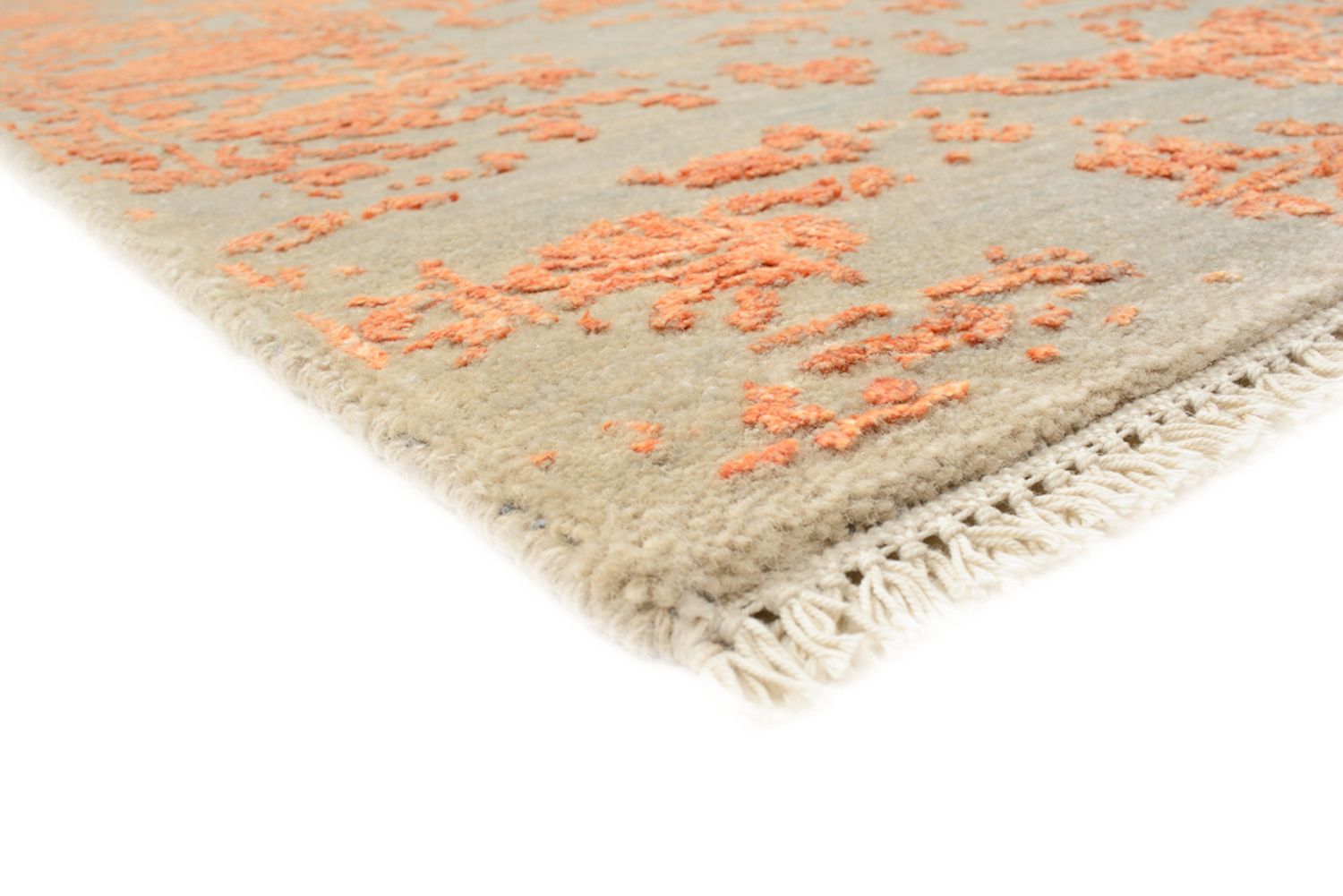 Designer tæppe - 210 x 157 cm - orange