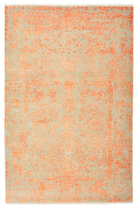 Designer tæppe - 187 x 123 cm - orange