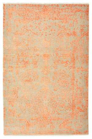 Designer tæppe - 187 x 123 cm - orange