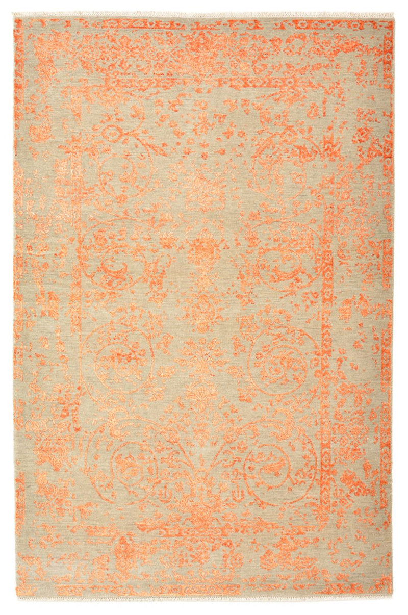 Designer tæppe - 187 x 123 cm - orange