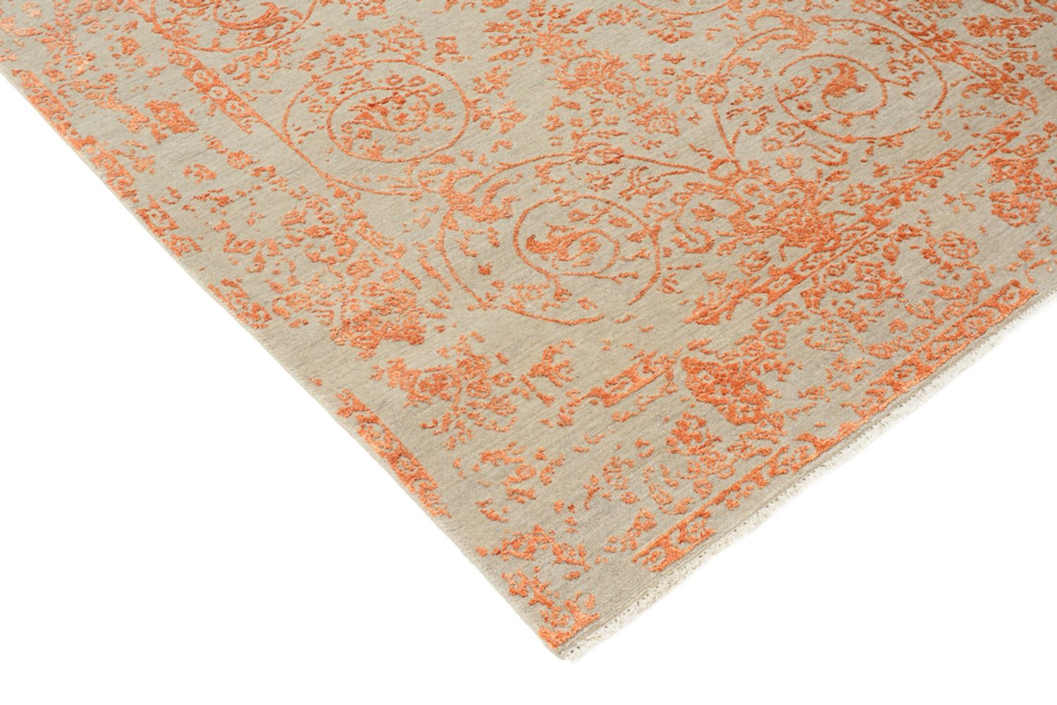 Designer tæppe - 187 x 123 cm - orange
