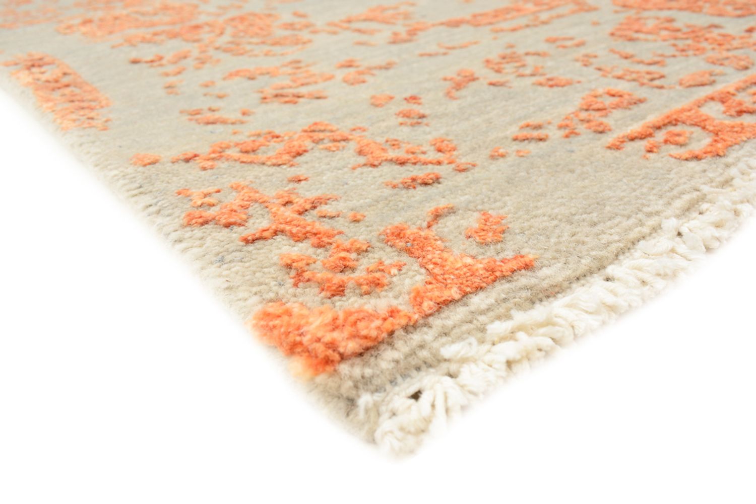 Designer tæppe - 187 x 123 cm - orange