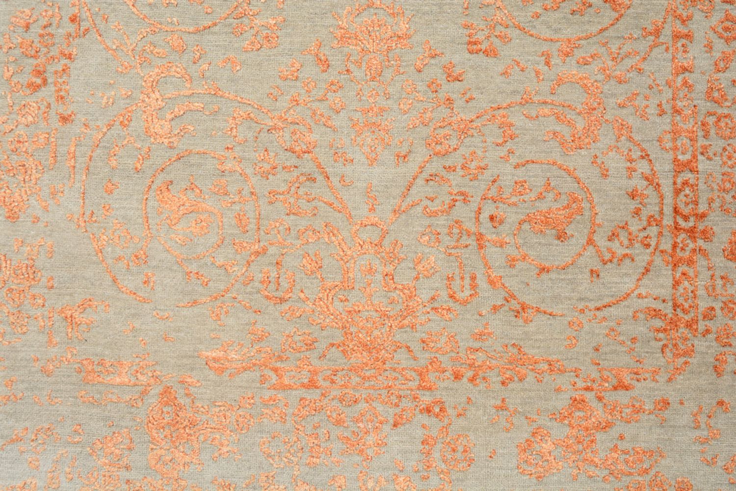 Designer tæppe - 187 x 123 cm - orange