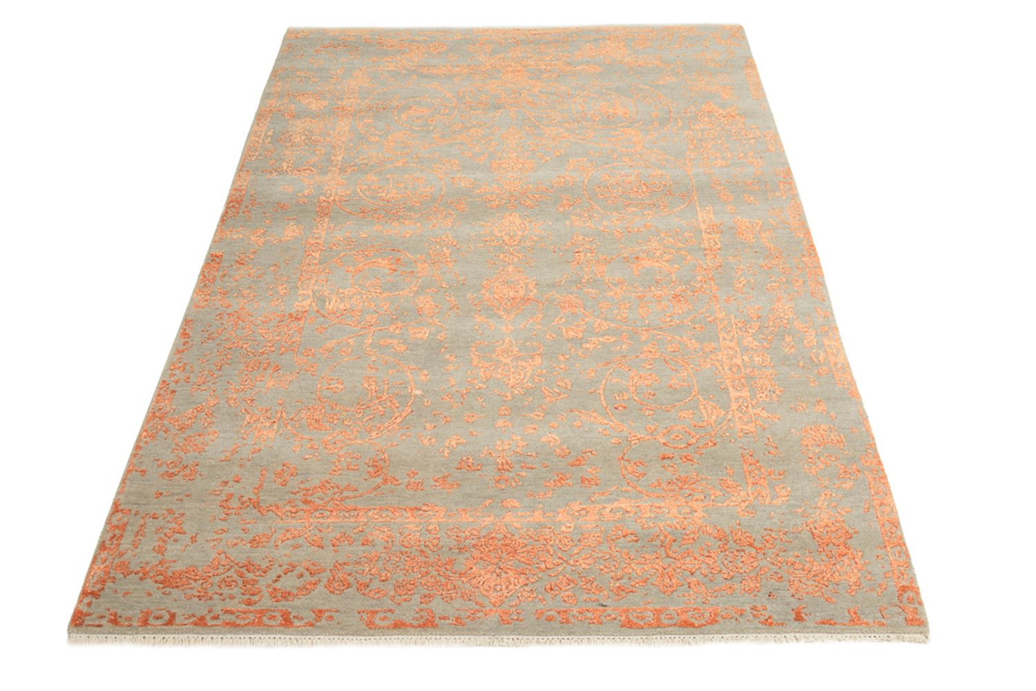 Designer tæppe - 187 x 123 cm - orange