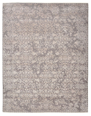 Designer tæppe - 306 x 243 cm - grå