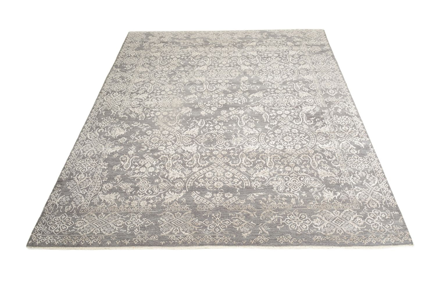 Designer tæppe - 306 x 243 cm - grå