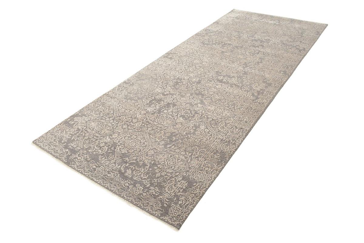 Løber Designer tæppe - 307 x 123 cm - grå